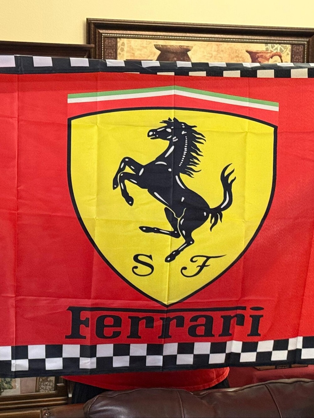 Ferrari Team Racing Flag - Picture 3 of 3